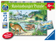 Ravensburger pusle 2x24 tk Eelajaloo dinosaurused
 051281V