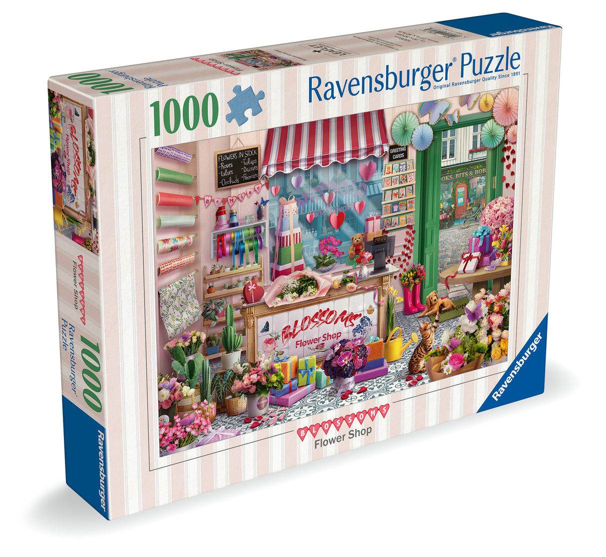 Ravensburger pusle 1000 tk: lilleäri Blossoms 12001727V