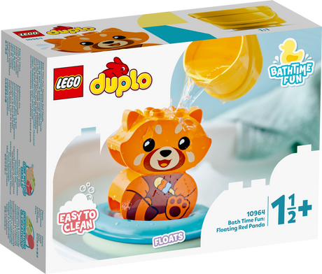 LEGO DUPLO vannimänguasi Ujuv punane panda 10964L