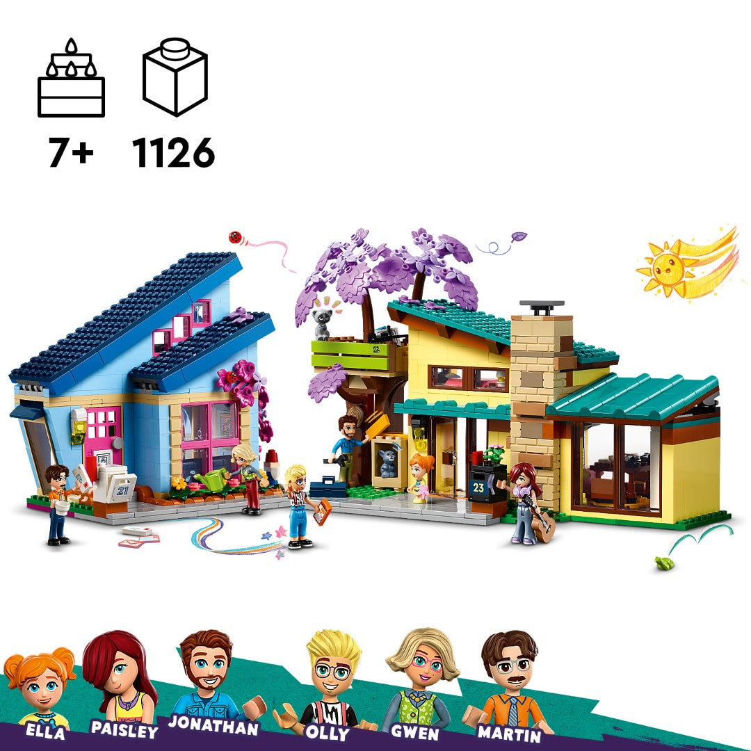 LEGO Friends Olly Ja Paisley peremajad 42620L