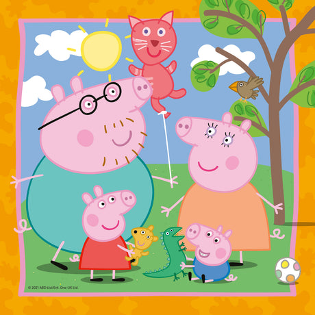 Ravensburger pusle 3x49 tk Peppa Pig 055791V