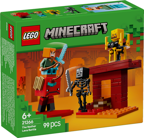 LEGO Minecraft Netheri laavalahing 21266L