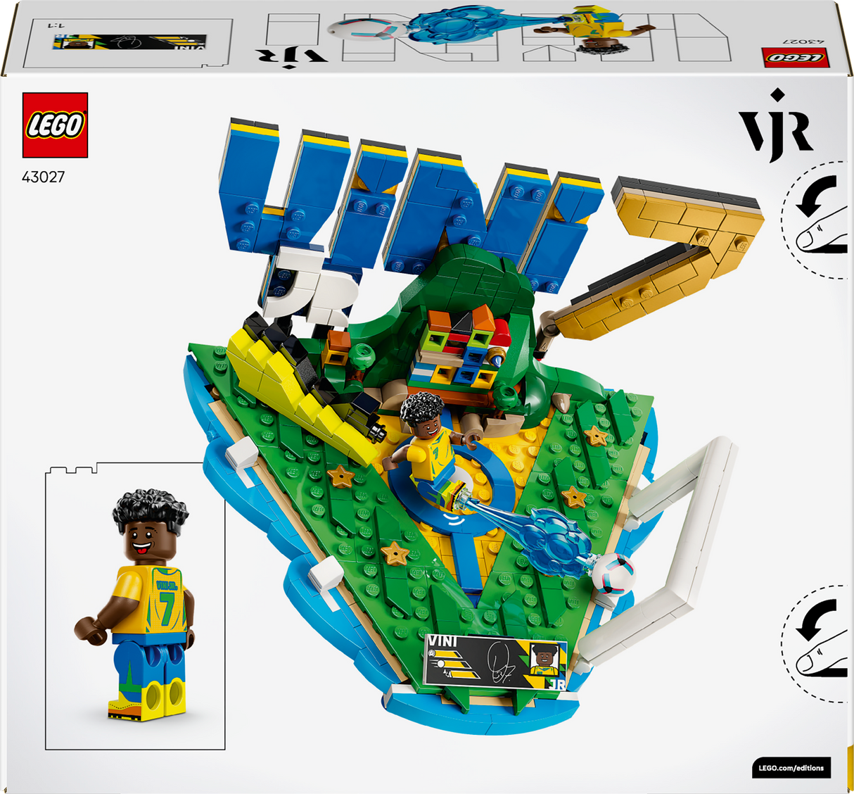 LEGO Editions Vini Jr – jalgpalli parimad hetked 43027L