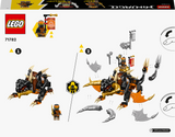 LEGO Ninjago Cole’i maadraakon EVO 71782L