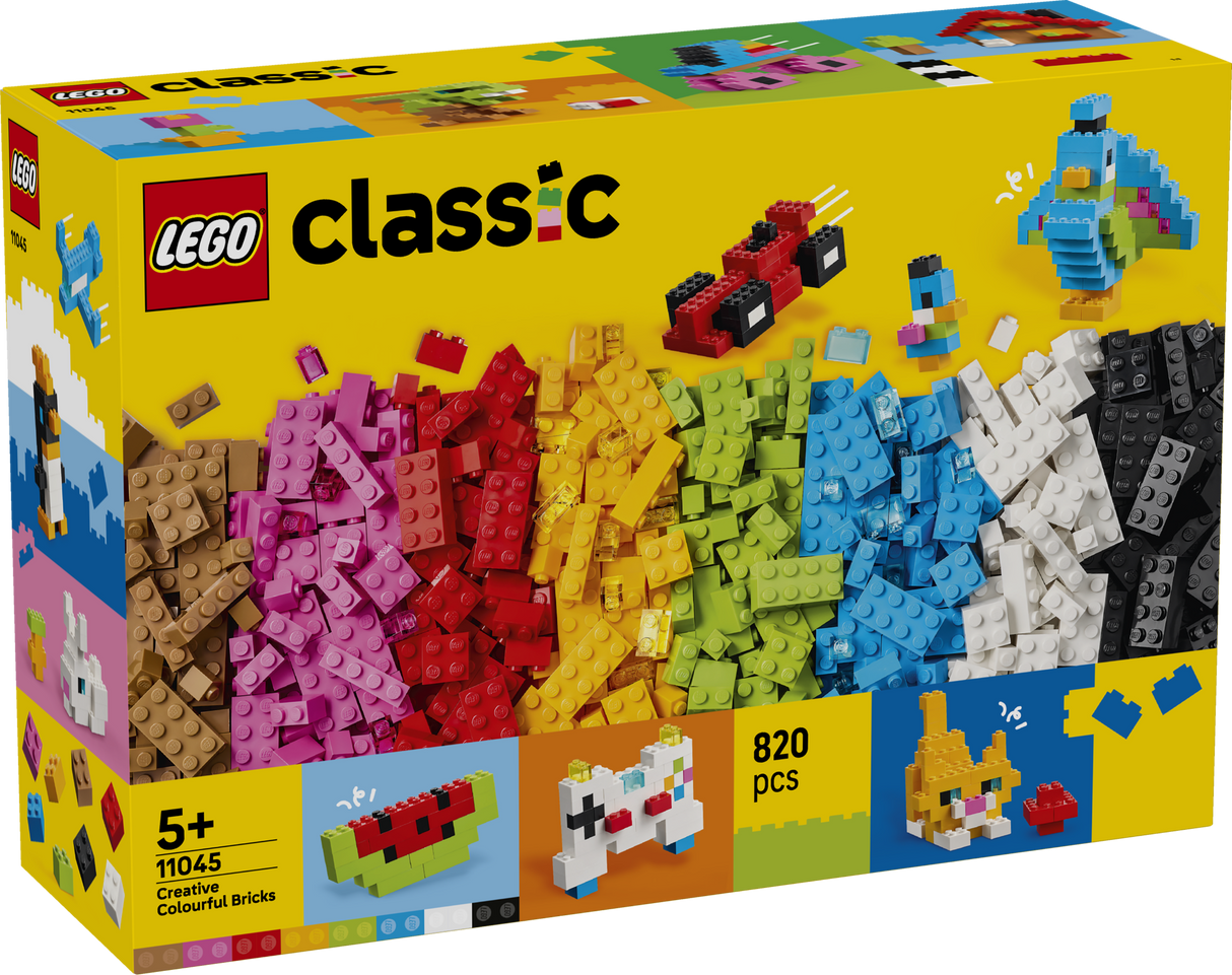 LEGO Classic Loomingulised värvilised klotsid 11045L