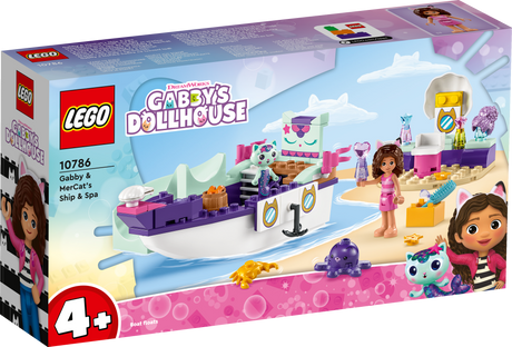 LEGO Gabby´s Dollhouse Gabby ja Merikassi laev ja spaa 10786L