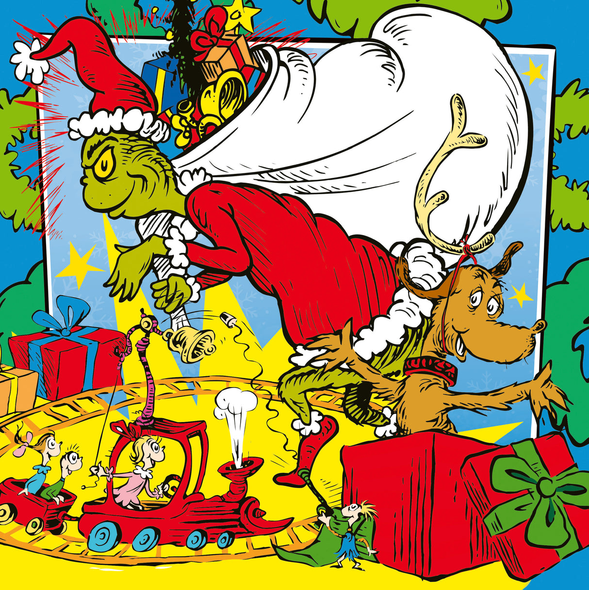 Ravensburger pusle 3x49 tk: Grinch  12004067V