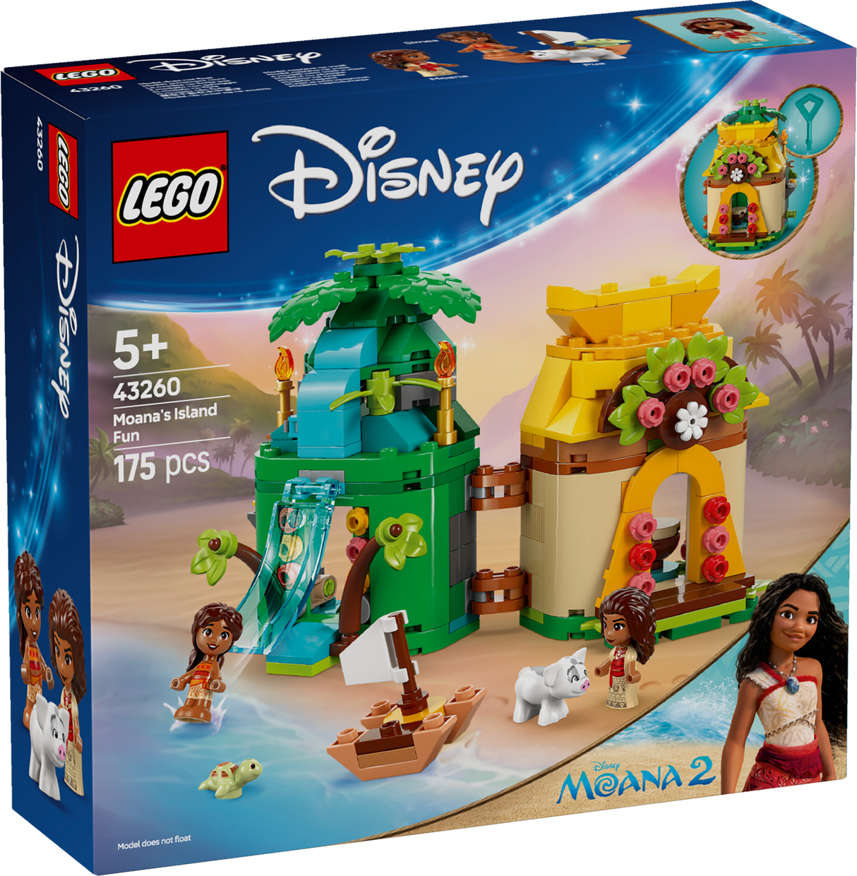 LEGO Disney Princess Vaiana saarelõbustused 43260L