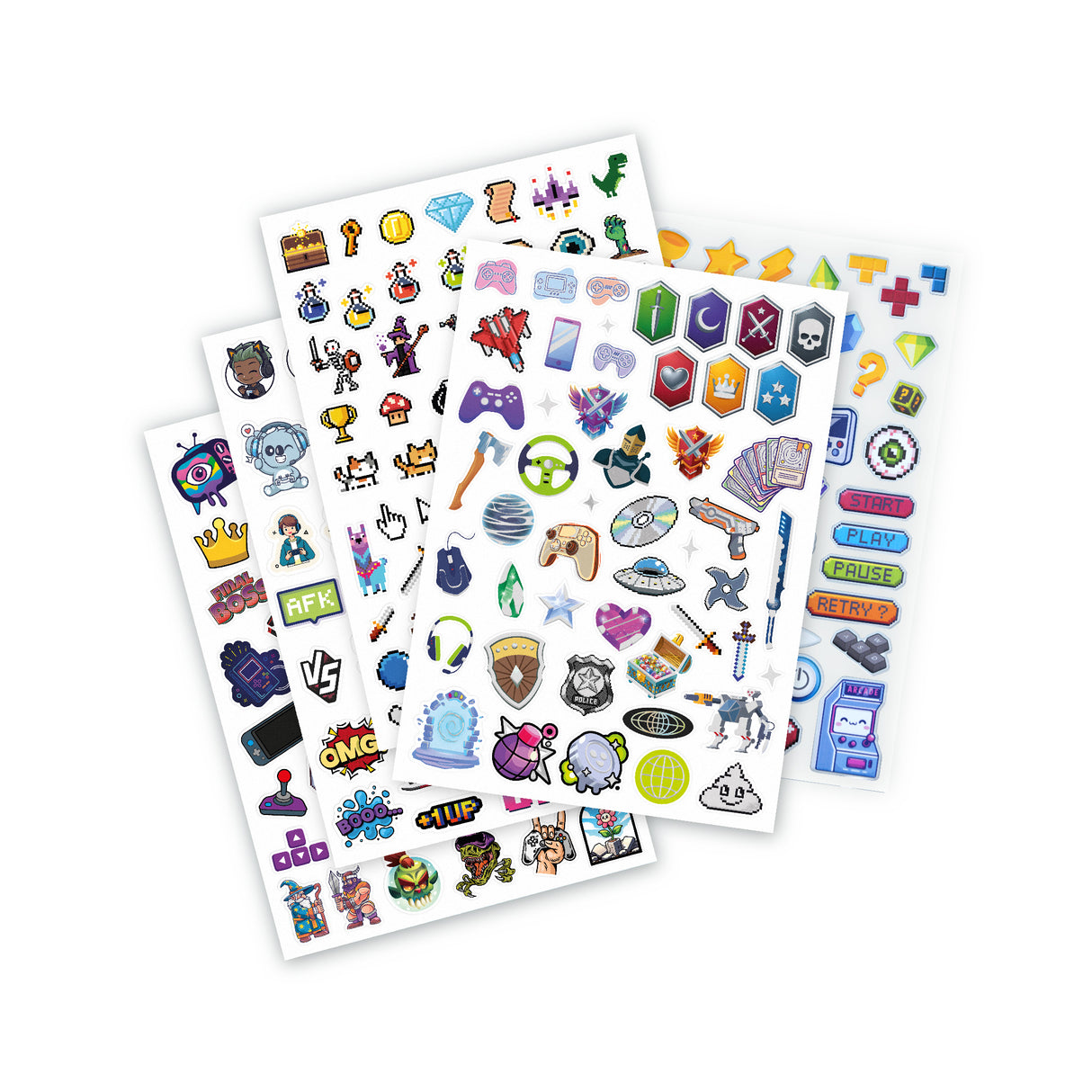 Buki kleebiste komplekt - gaming FK019I