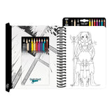 Buki professionaalne Manga stuudio värviraamat CM201I