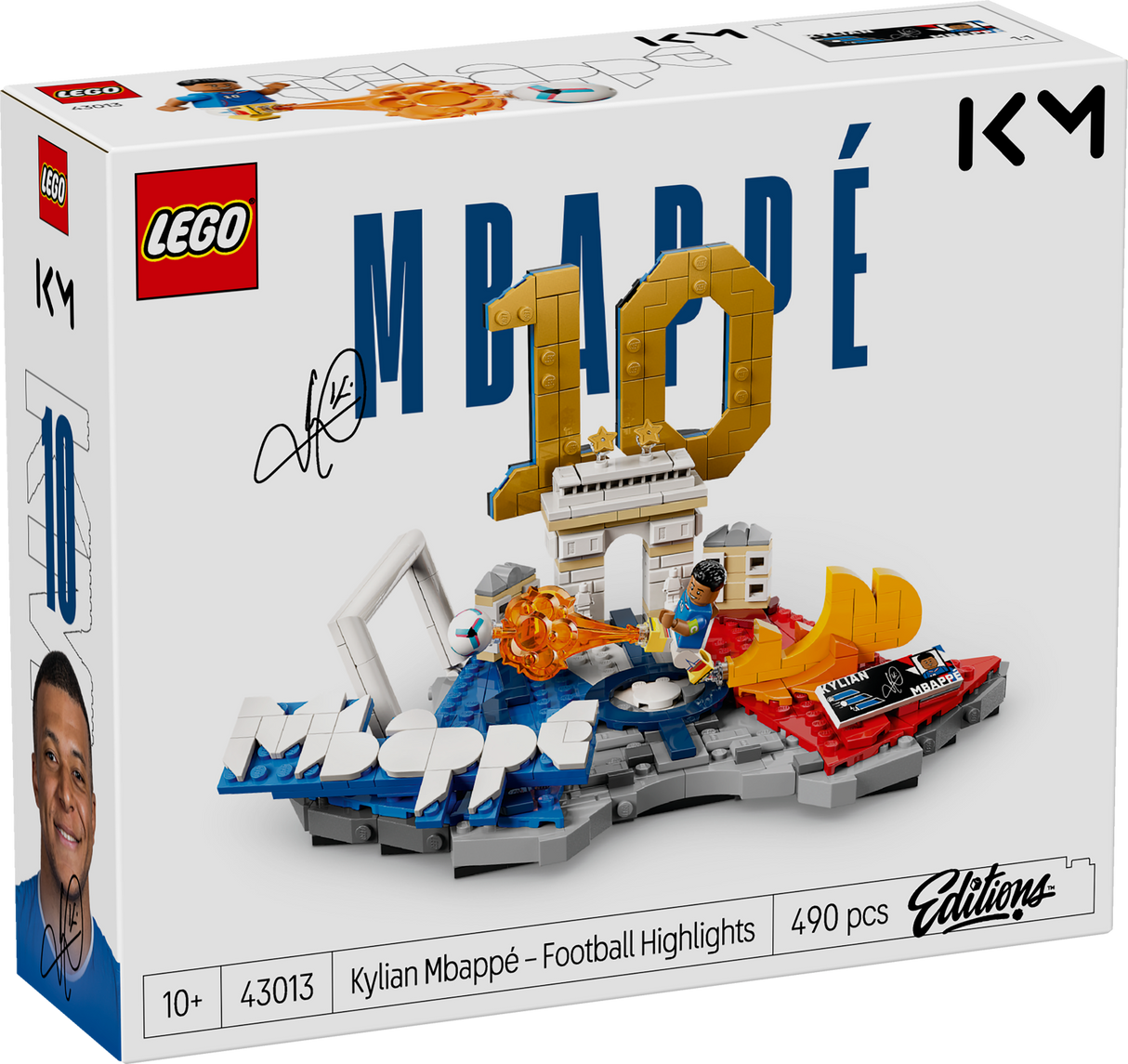 LEGO Editions Kylian Mbappé – jalgpalli parimad hetked 43013L