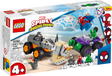 LEGO Spidey Hulki ja Rhino veokite vastasseis 10782L