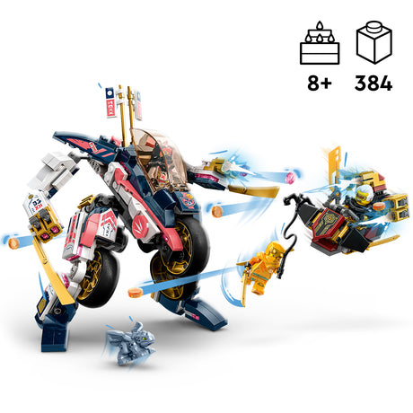 LEGO Ninjago Sora muudetav robot-võidusõidumasin 71792L