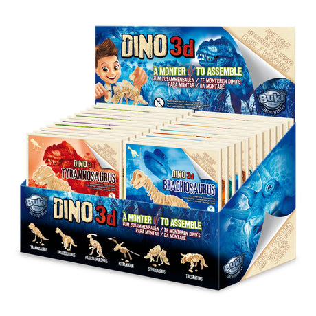 Buki 3D dinosaurused D6BI