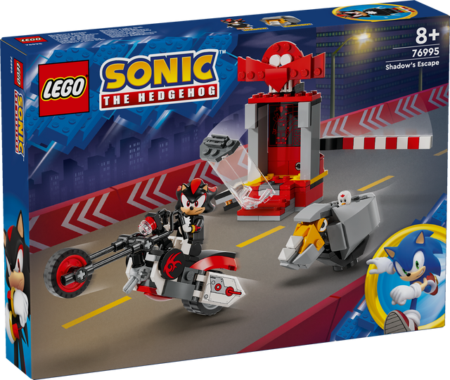 LEGO Sonic Shadow The Hedgehogi põgenemine 76995L