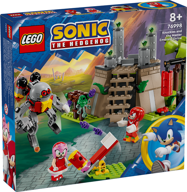 LEGO Sonic the Hedgehog Knuckles ja Master Emeraldi pühamu 76998L