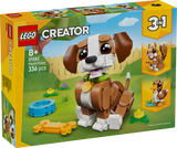 LEGO Creator Armsad loomad: Mänguhimuline kutsikas 31382L