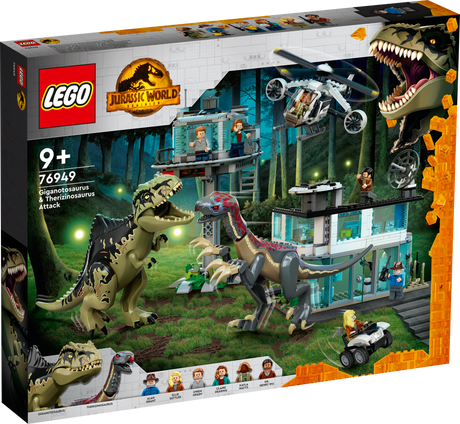 LEGO Jurassic World Giganotosauruse ja Therizinosauruse rünnak 76949L