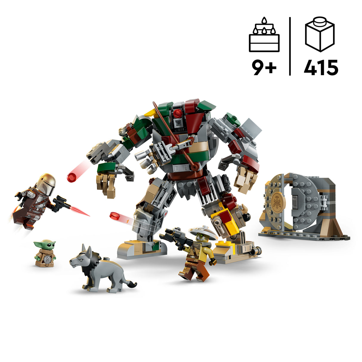 LEGO Star Wars Hutti palee valvurdroidide lahing 75451L