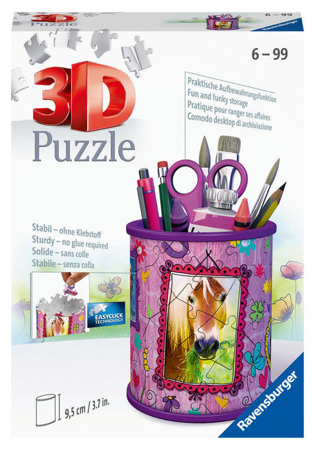 Ravensburger 3D pusle pliiatsitops Hobused 111756V