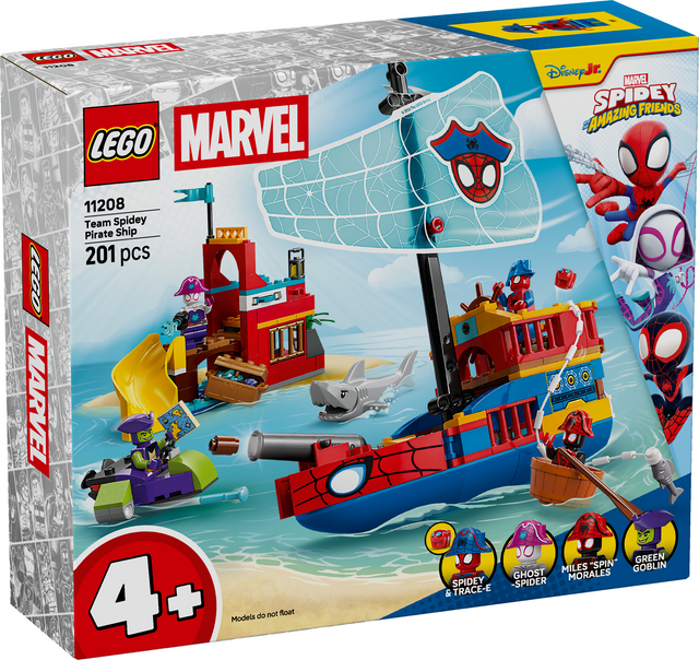 LEGO Team Spidey piraadilaev 11208L