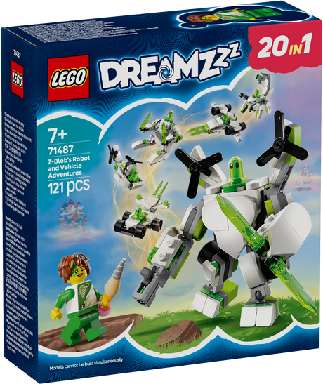 LEGO Dreamzzz Z-Blobi roboti ja sõiduki seiklused 71487L