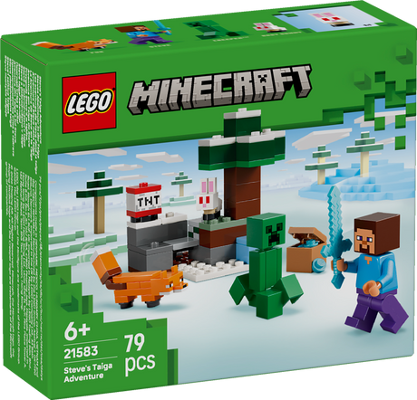LEGO Minecraft Steve'i seiklus taigas 21583L