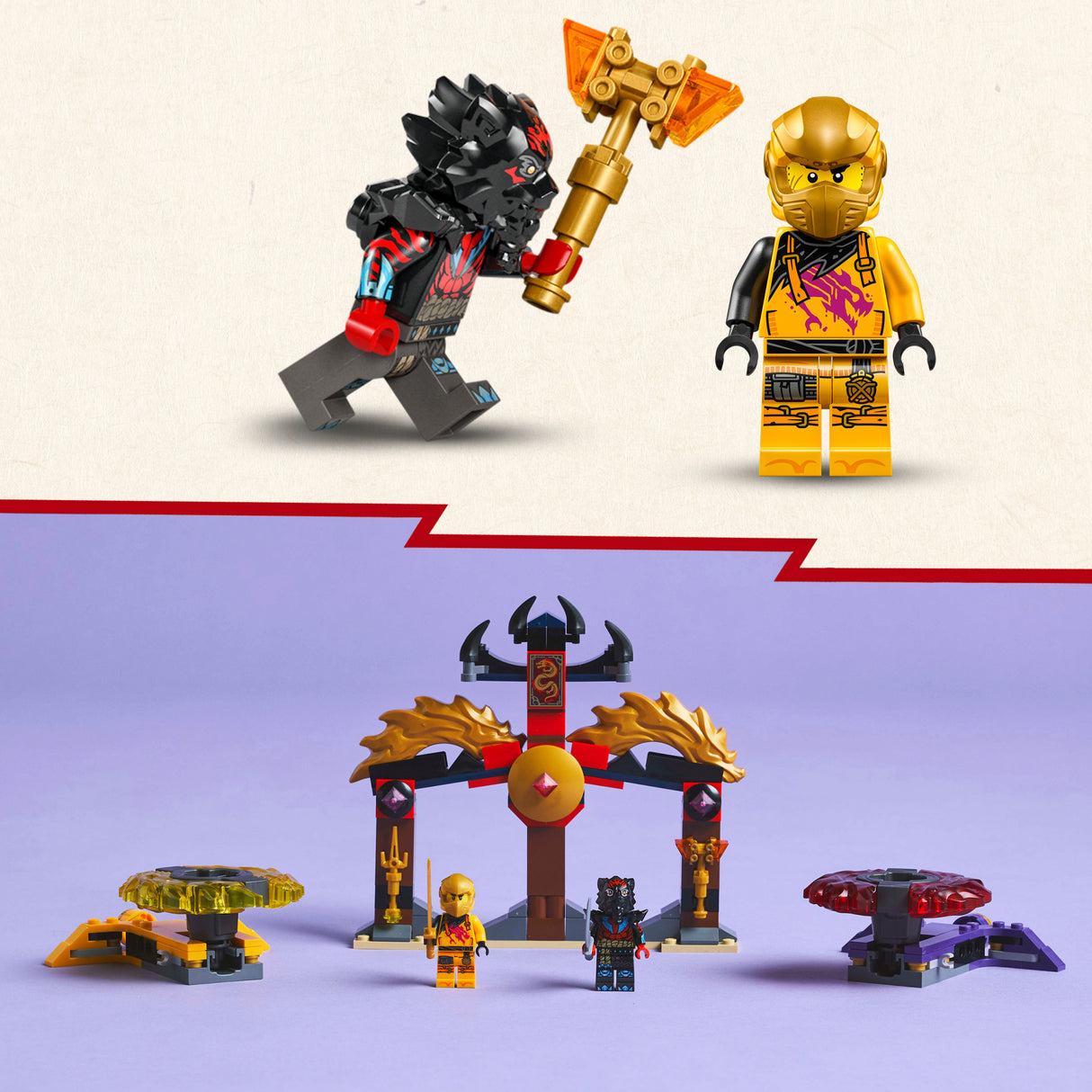 LEGO Ninjago Draakoni spinjitzu lahingukomplekt 71826L