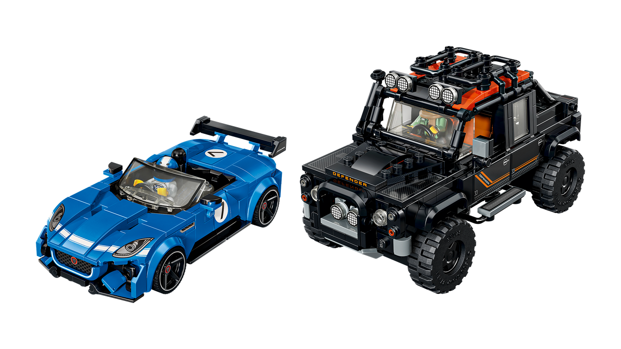 LEGO Speed Champions Jaguar Project 7 ja Land Rover Defender 77264L