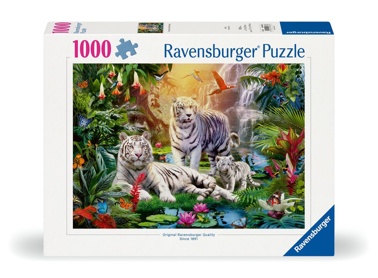 Ravensburger pusle 1000 tk: Valge tiigri perekond 12000886V
