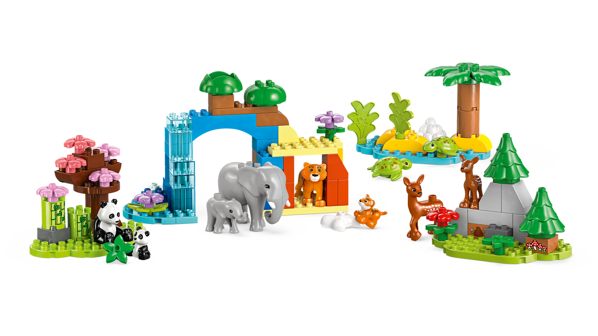 LEGO DUPLO Kolm ühes metsloomade perekonnad. 10446L