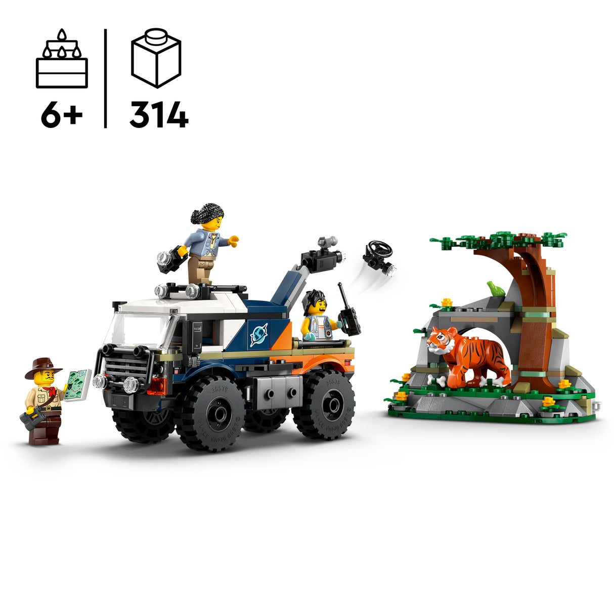 LEGO City Džungliuurija maastur 60426L