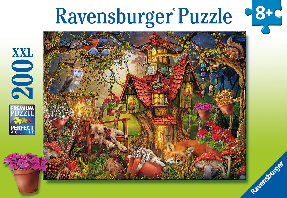 Ravensburger pusle 200 tk Metsamaja 129515V