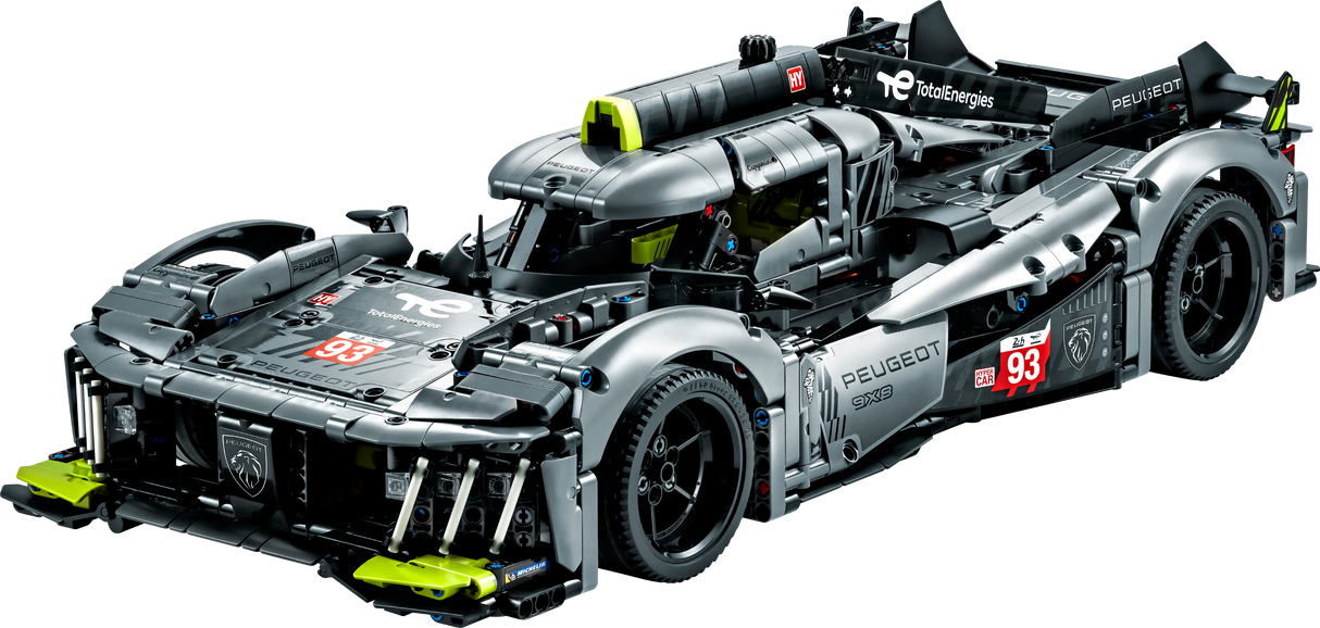 LEGO Technic PEUGEOT 9X8 24H Le Mans Hübriid superauto 42156L