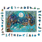 Ravensburger puidust pusle 500 tk Fantaasia mets 175161V