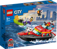 LEGO City Tuletõrje päästepaat 60373L