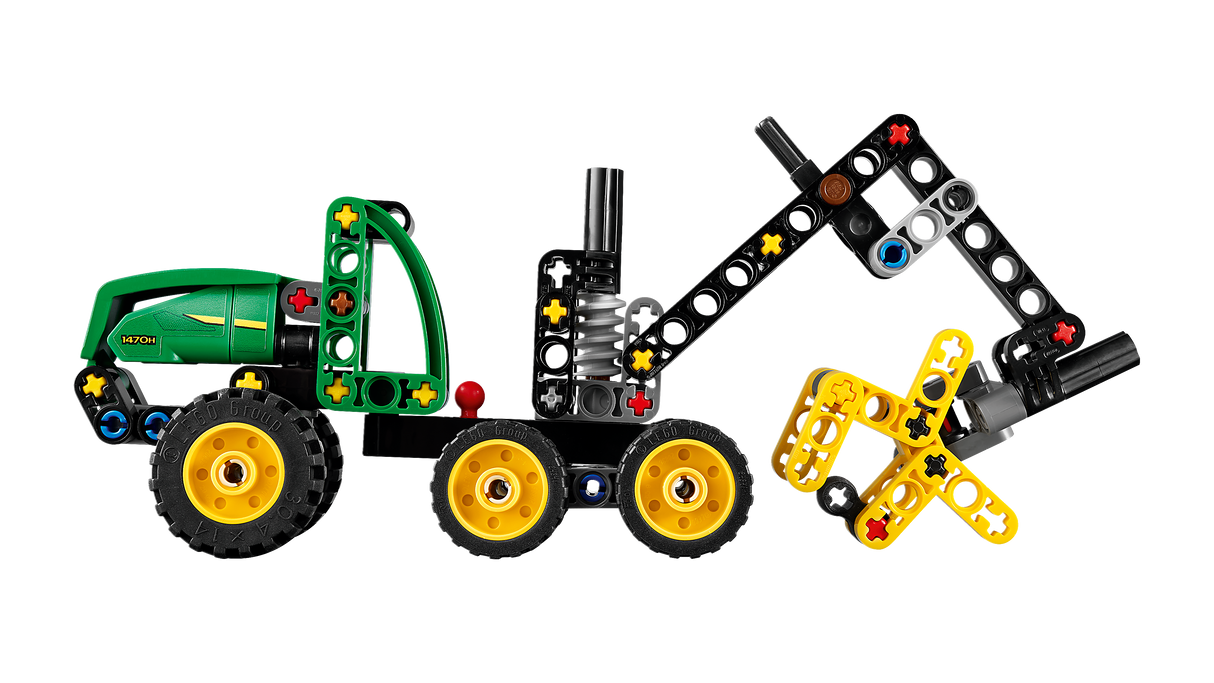 LEGO Technic John Deere 1470H ratastega harvester 42218L