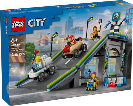 LEGO City Piiranguid pole: võidusõiduauto kaldteerada 60460L