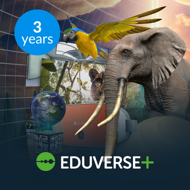 ClassVR portaali ja Eduverse+ 3 aasta litsents EVRP-SAP-3YR