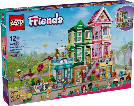 LEGO Friends Heartlake’i linna korterid ja kauplused 42670L