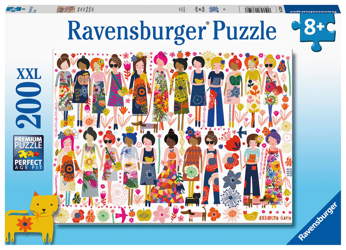 Ravensburger pusle 200 tk Lilled ja sõbrad 133598V