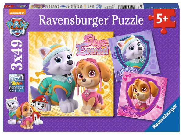 Ravensburger pusle 3x49 tk Käpapatrull 080083V