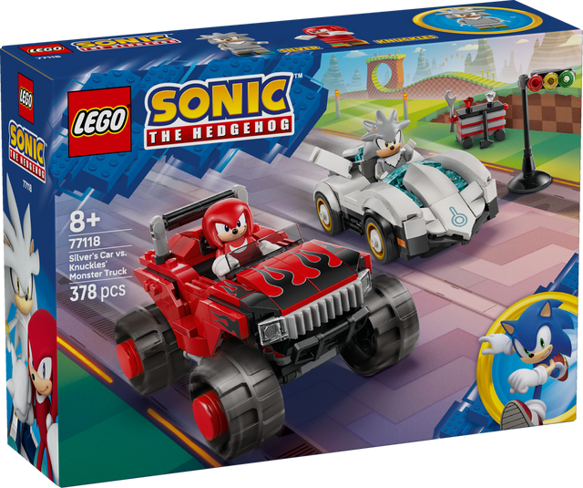 LEGO Sonic Silveri auto vs. Knucklesi hiigelveok 77118L