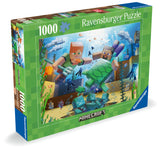 Ravensburger pusle 1000 tk: Minecrafti mosaiik 12000421V