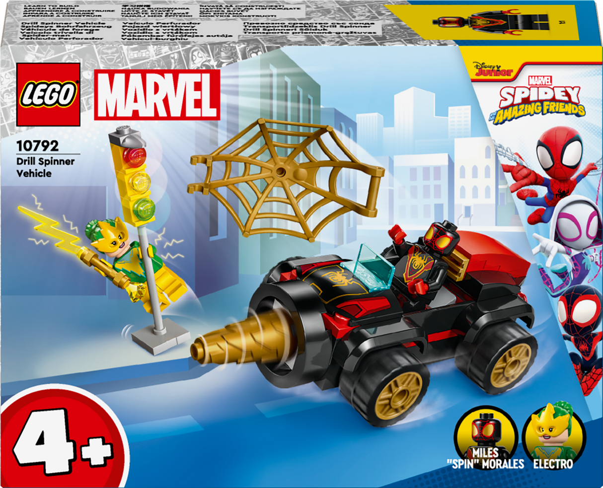 LEGO Spidey Drill Spinneri sõiduk 10792L