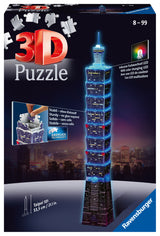 Ravensburger 3D pimedas helendav pusle Taipei torn 234 tk 111497V