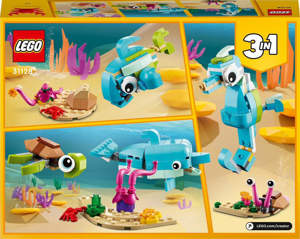 LEGO Creator  Delfiin ja kilpkonn 31128L