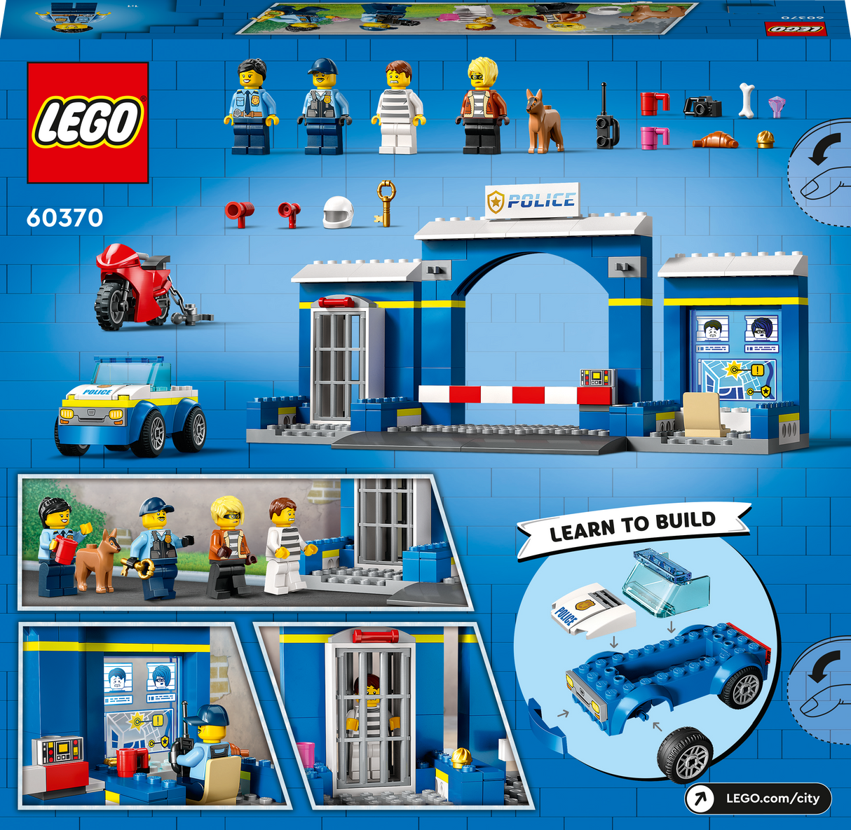 LEGO City Politseijaoskonnas tagaajamine 60370L