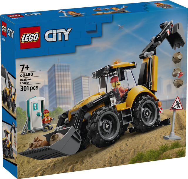 LEGO City Kollane laadurekskavaator 60480L