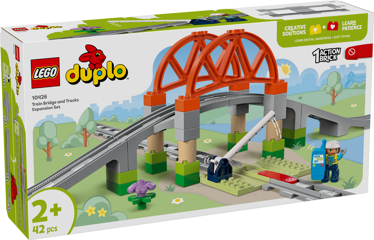 LEGO DUPLO Rongisilla ja -rööbaste laienduskomplekt 10426L